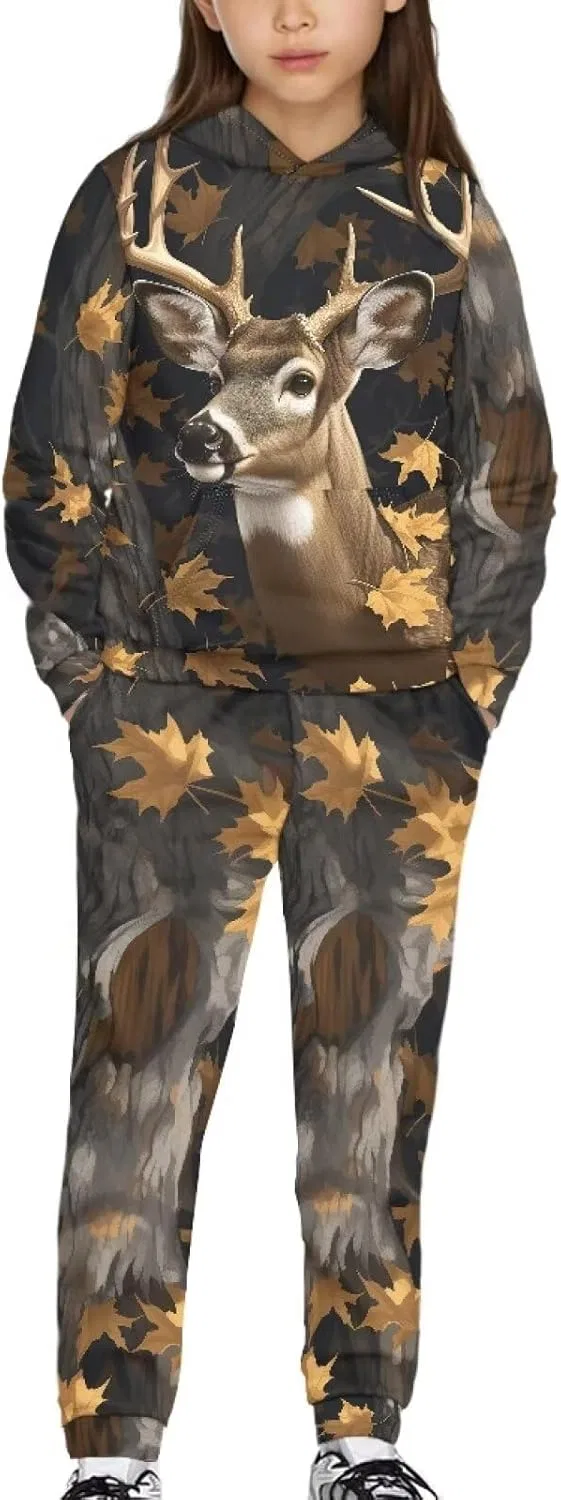 Детский спортивный костюм Pensura, 2 предмета, Deer Hunting Camouflage Forest