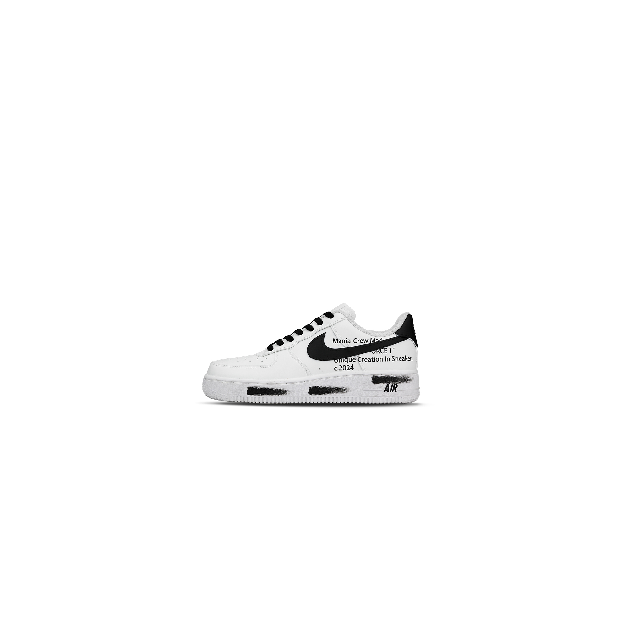 

Nike Кроссовки Air Force 1 с низким верхом, противоскользящие, износостойкие, мужские, черно-белые