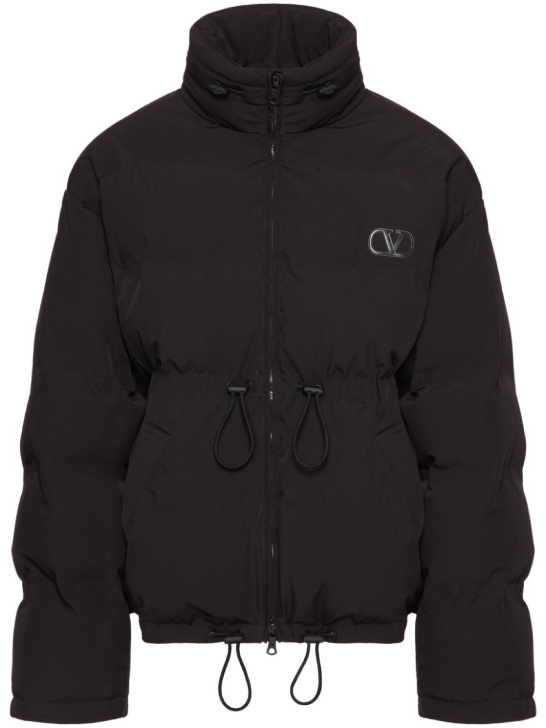 

Valentino Garavani пуховик с логотипом VLogo Signature, черный