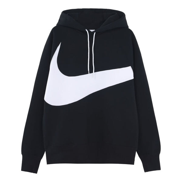 

Толстовка Men's Nike Sportswear Swoosh Tech Fleece Contrasting Colors Large Logo Printing Sports Black, черный