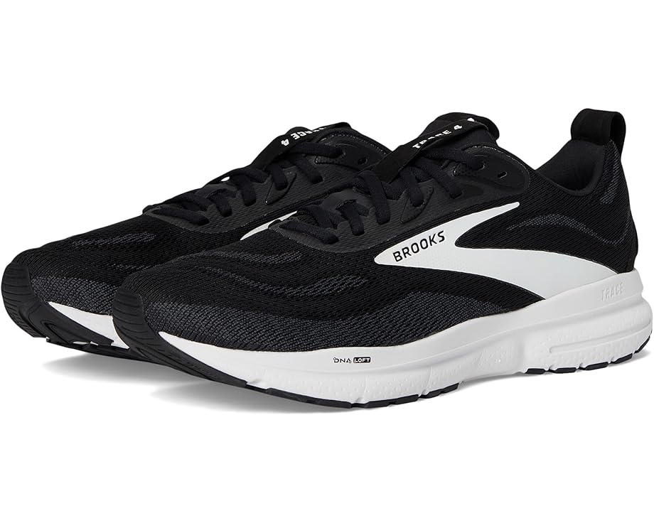 

Кроссовки Brooks Trace 4, цвет Black/Grey/White