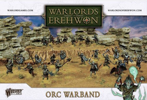 

Миниатюра Warlord Games Warlords of Erehwon: Orc Warband