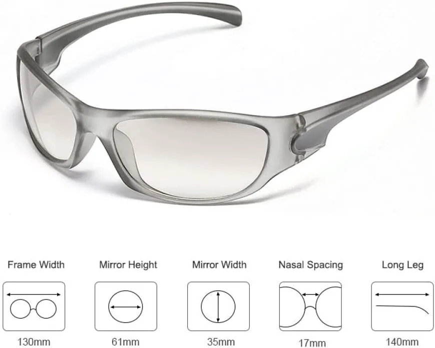 

Модные спортивные солнцезащитные очки из смолы для женщин и мужчин, роскошные дизайнерские очки в стиле стимпанк, готические очки для активного отдыха DSXLY, C03