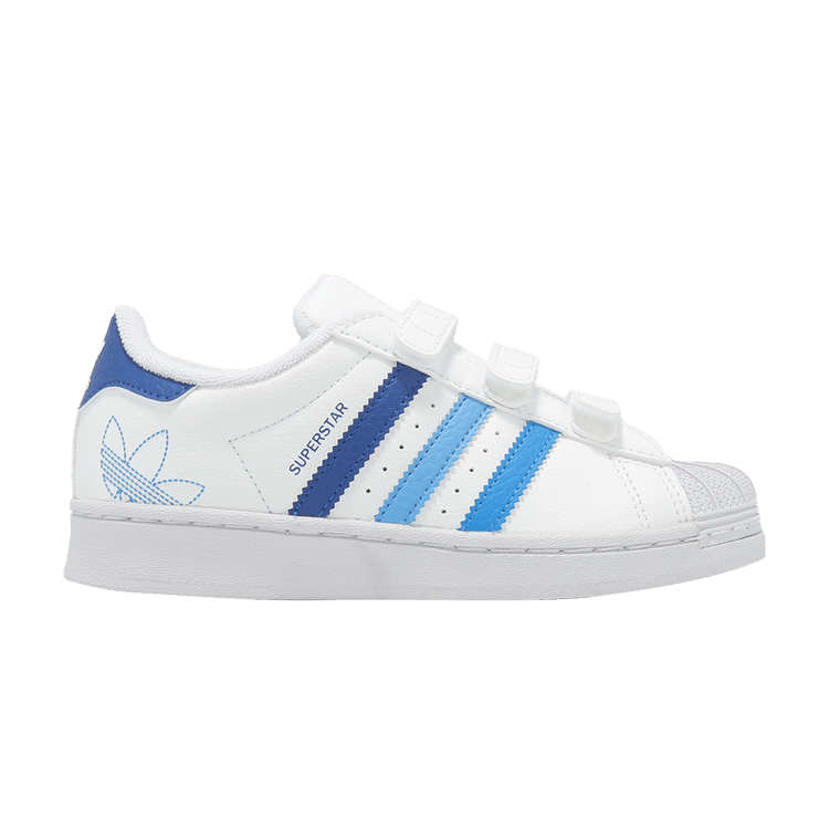 

Кроссовки adidas Superstar CF C 'White Royal Blue Burst', белый