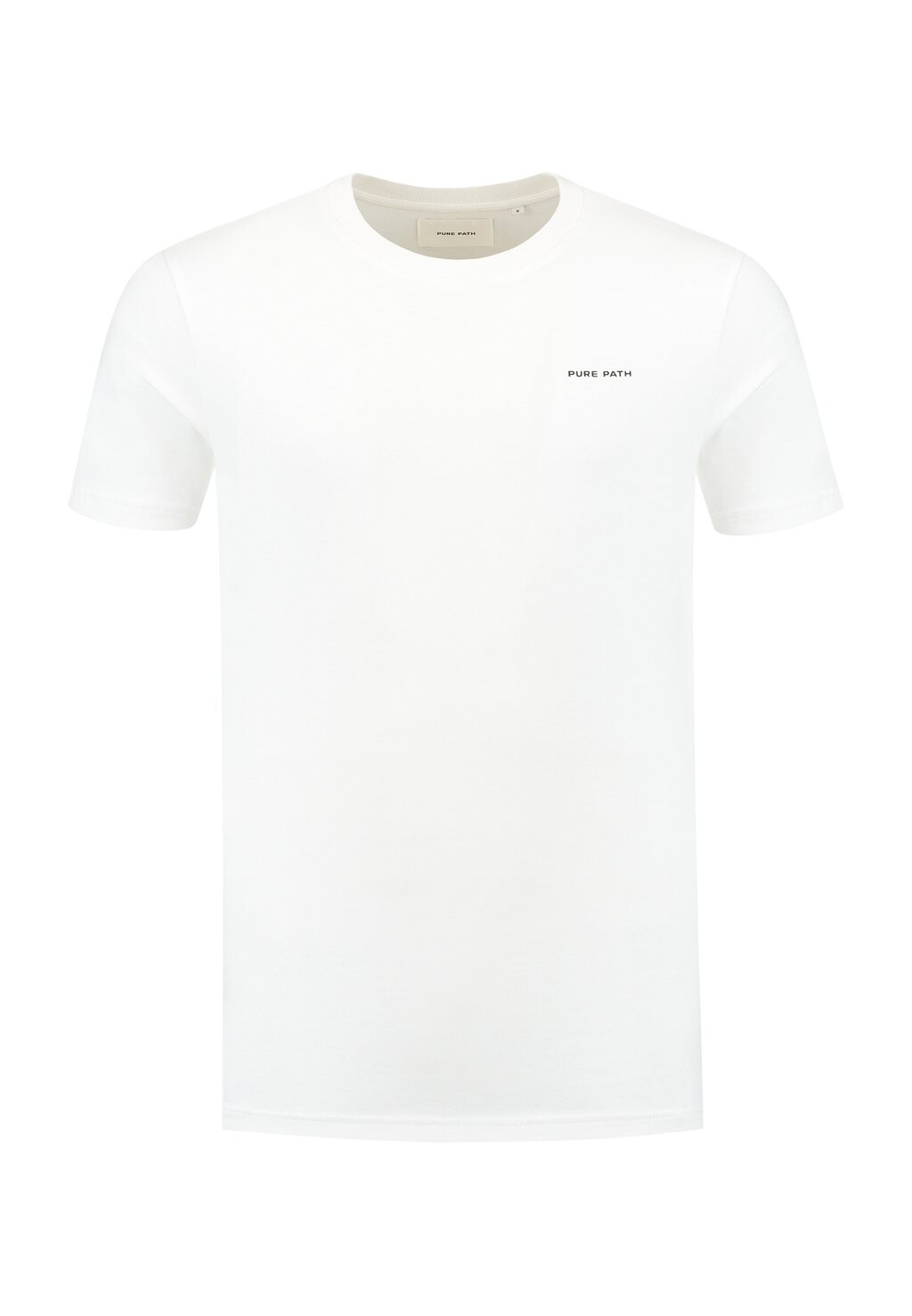 

Футболка с принтом REGULAR FIT CREWNECK Pure Path, кремовый