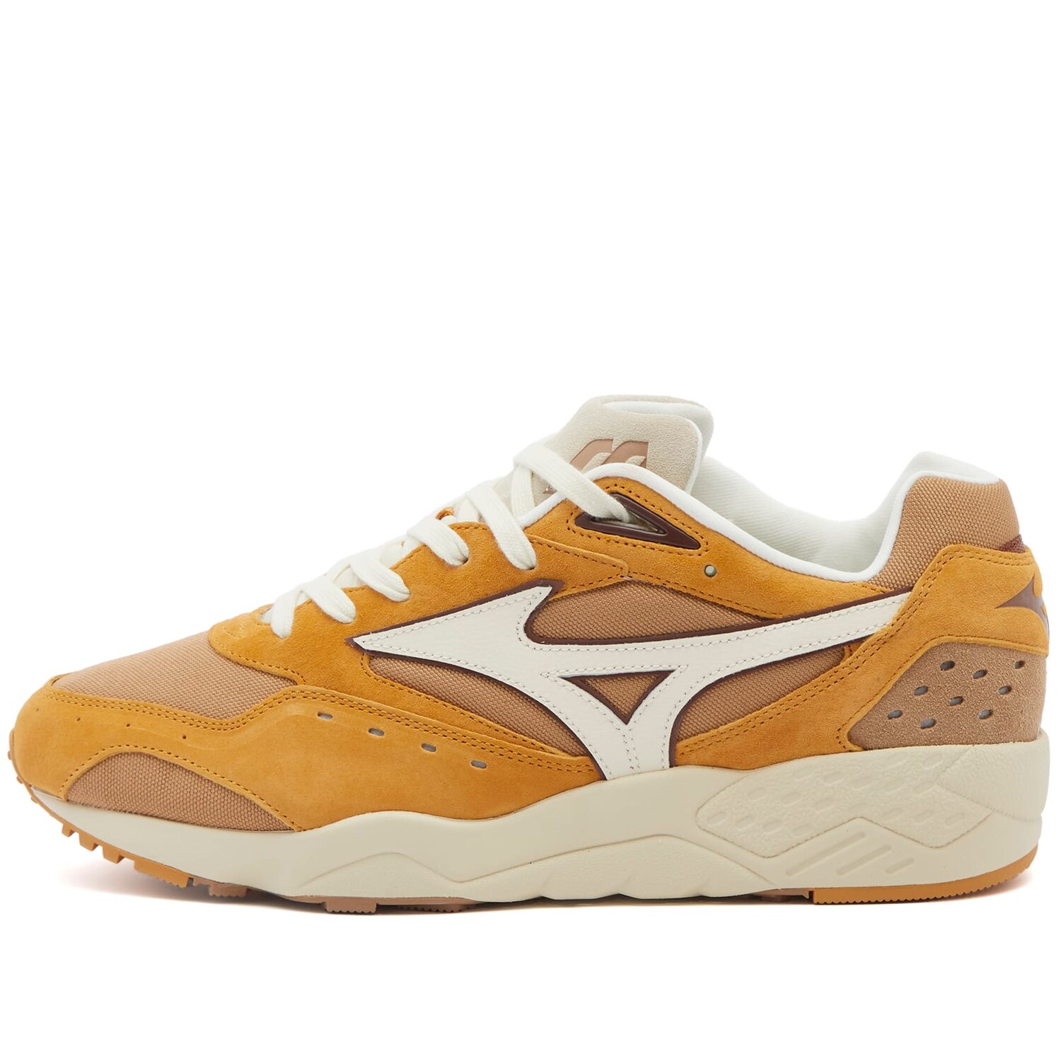 

Кроссовки Mizuno Contender Premium, цвет Spruce Yellow, Tiger's Eye & Cloud Cream