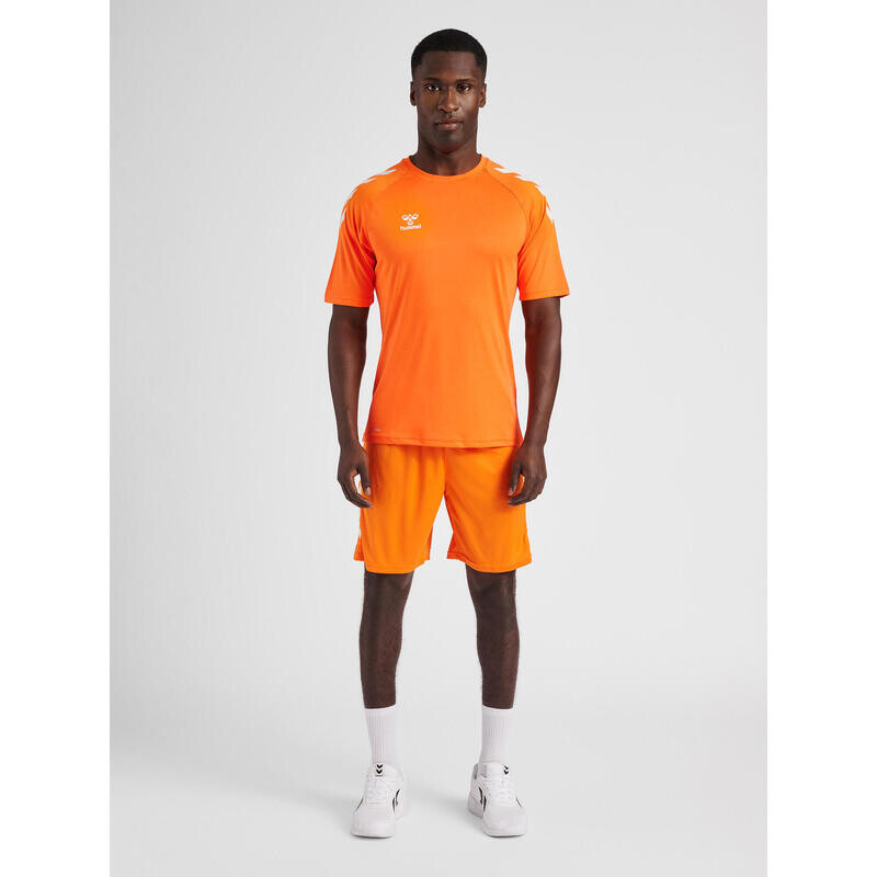 

Футболка Hummel, цвет mango/orange/orange