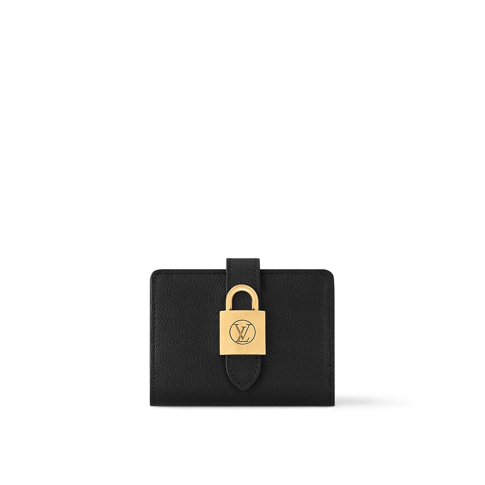 

Компактный кошелек Low Key Louis Vuitton, черный