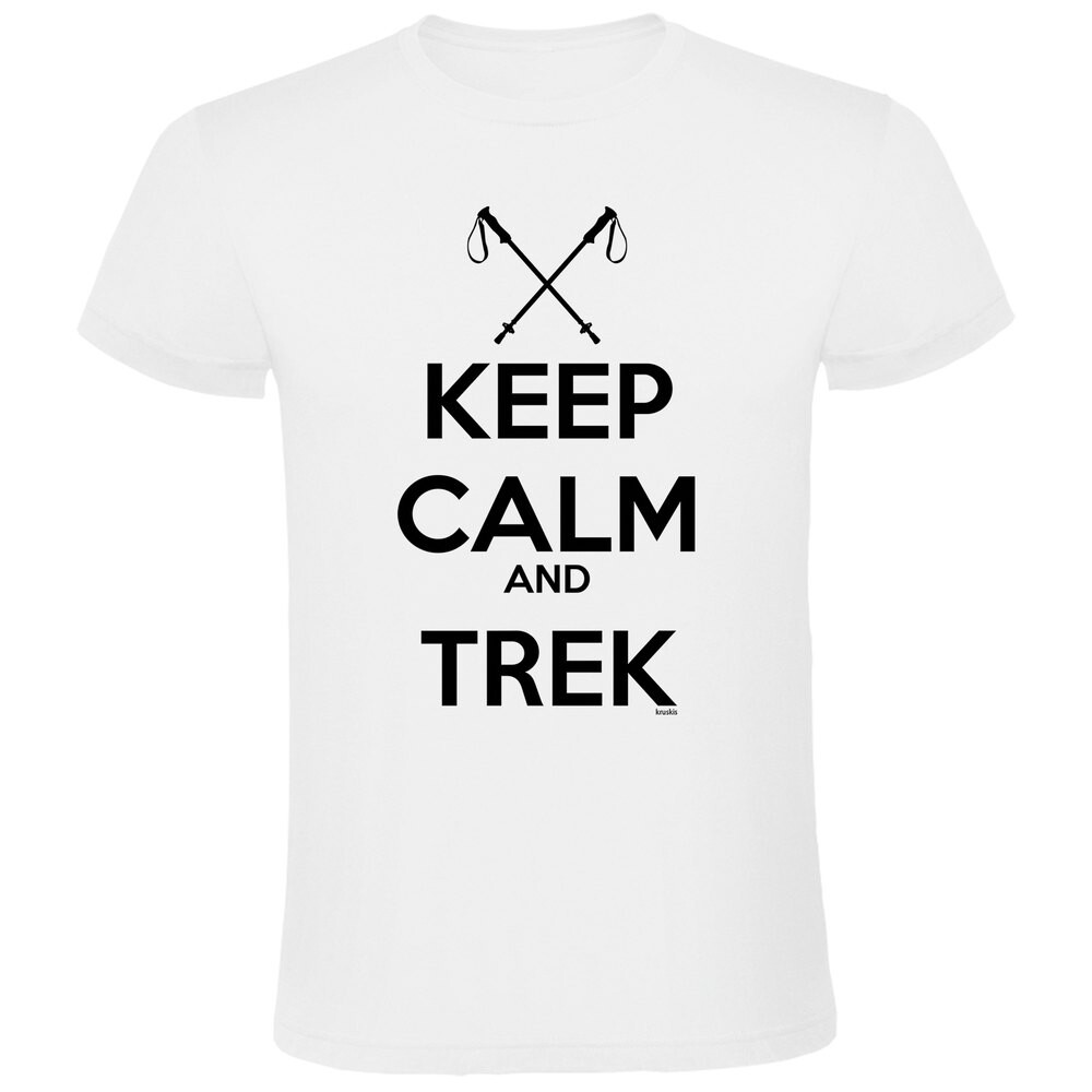 

Футболка с коротким рукавом Kruskis Keep Calm And Trek, белый