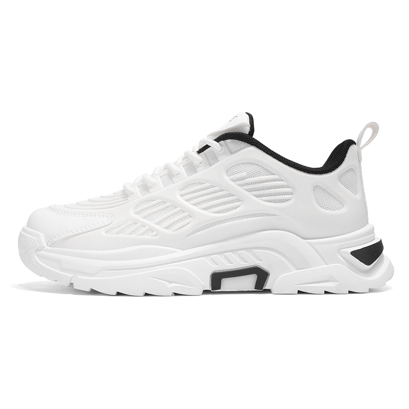 

Низкие массивные кроссовки мужские GNVA, White Black