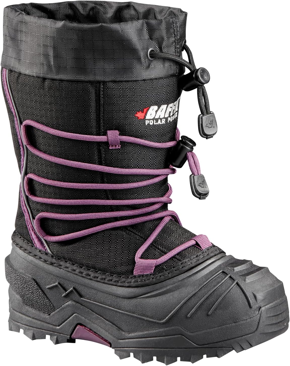 

Детские зимние сапоги Baffin Junior YOUNG SNOGOOSE с утеплителем, водонепроницаемые, гибкие, с многослойной конструкцией и высоким голенищем, с подошвой из полярной резины, черный