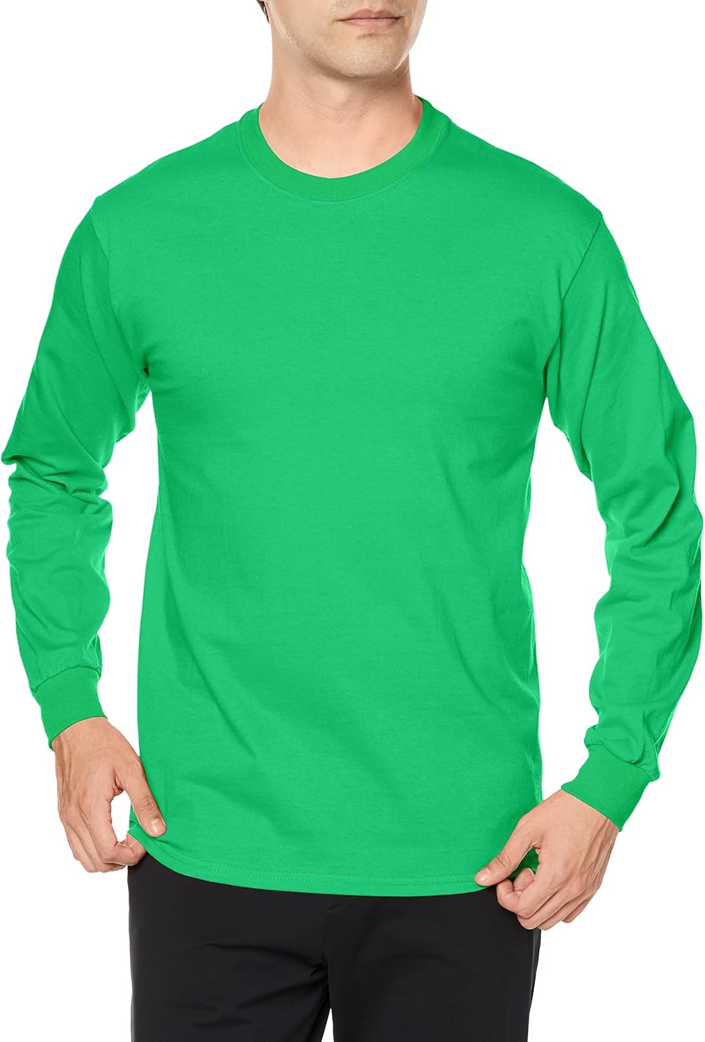 

Футболка с длинным рукавом из ультрахлопка плотностью 6,0 унций, 2400 Gildan, серый