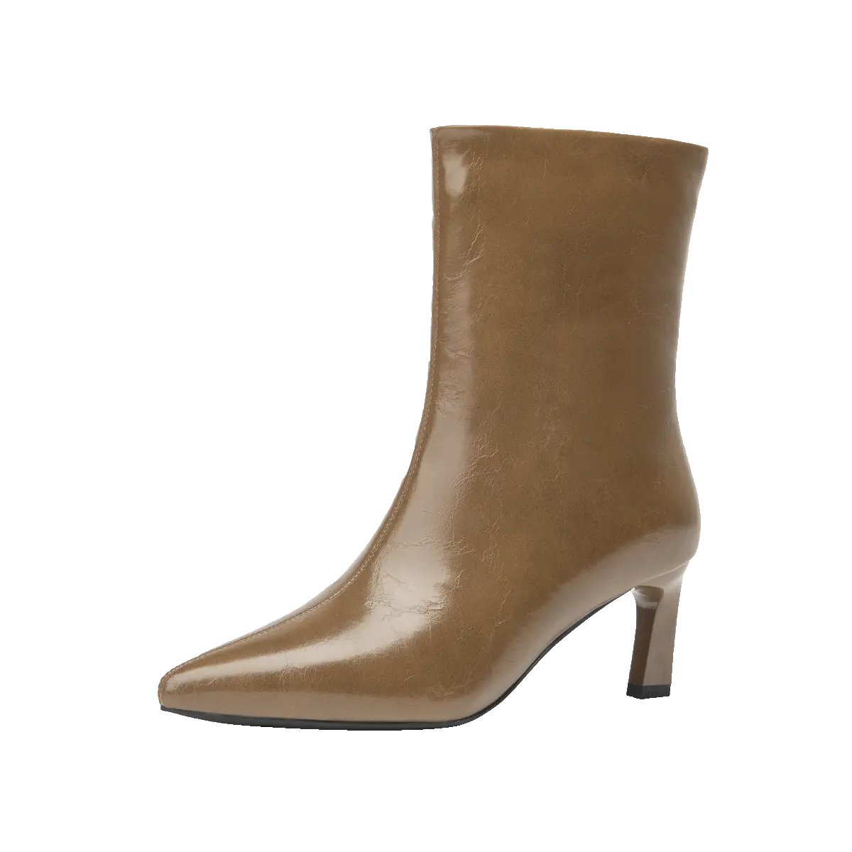 GUDIANFENGDU Женские замшевые ботинки на шнуровке, цвет Khaki (Fleece-Lined)
