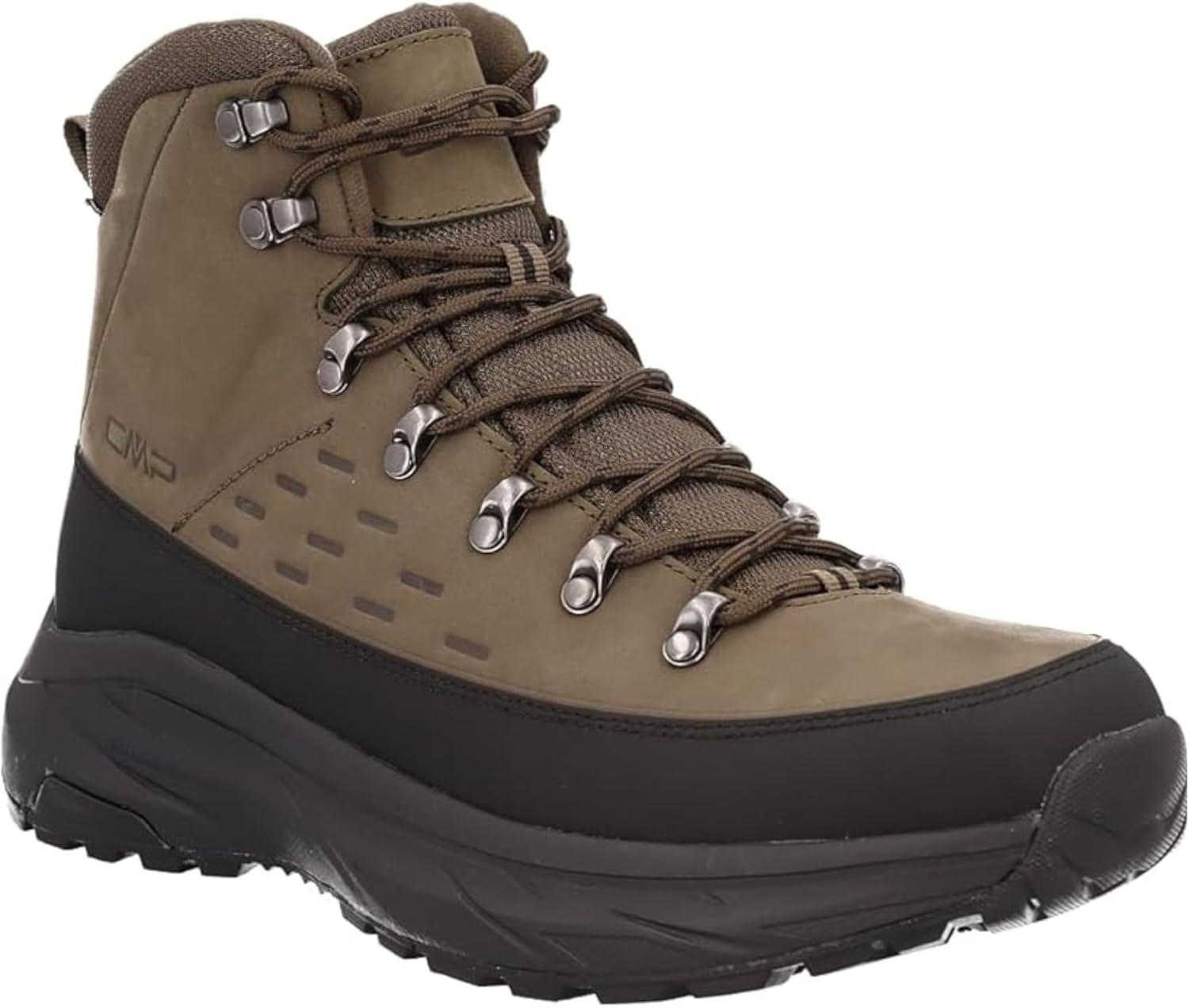 

Мужские водонепроницаемые средние походные ботинки CMP DYPSIE - верх из нубука, утепленные флисом для тепла и подошва FullOn GRIP для любых поверхностей - стильный дизайн, Fango-Nero