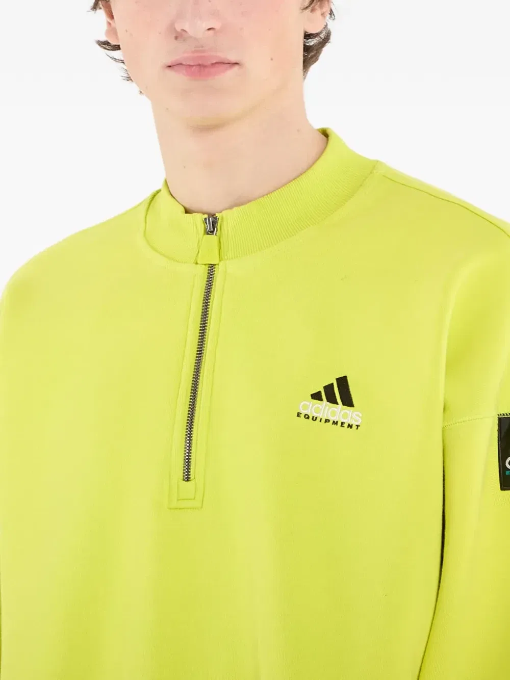 Толстовка Eqt Hz adidas, желтый — фото 4