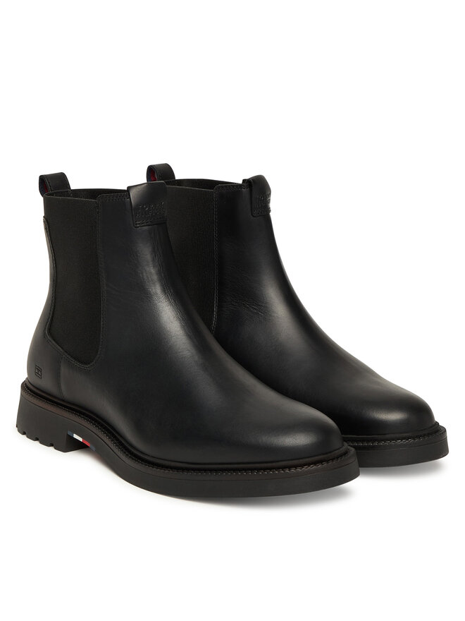 Классические ботильоны Comfort Lwt FM0FM05591 Tommy Hilfiger, черный — фото 2