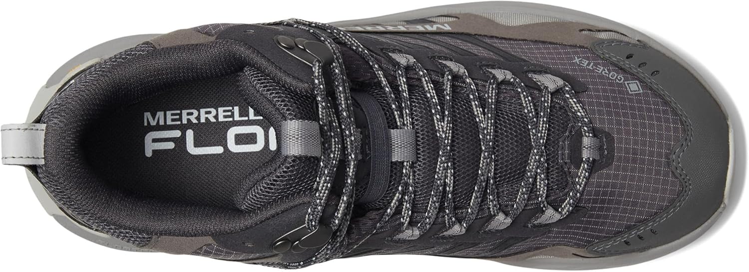 Мужские кроссовки Merrell Moab Speed 2 Mid GTX, Asphalt 1 — фото 3