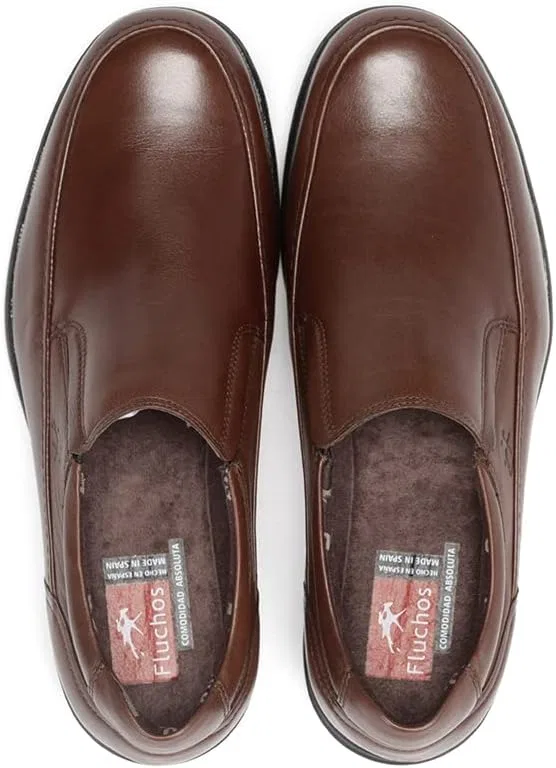 Туфли Fluchos 8499 Luca AVE Moccasin Man, Brown — фото 4