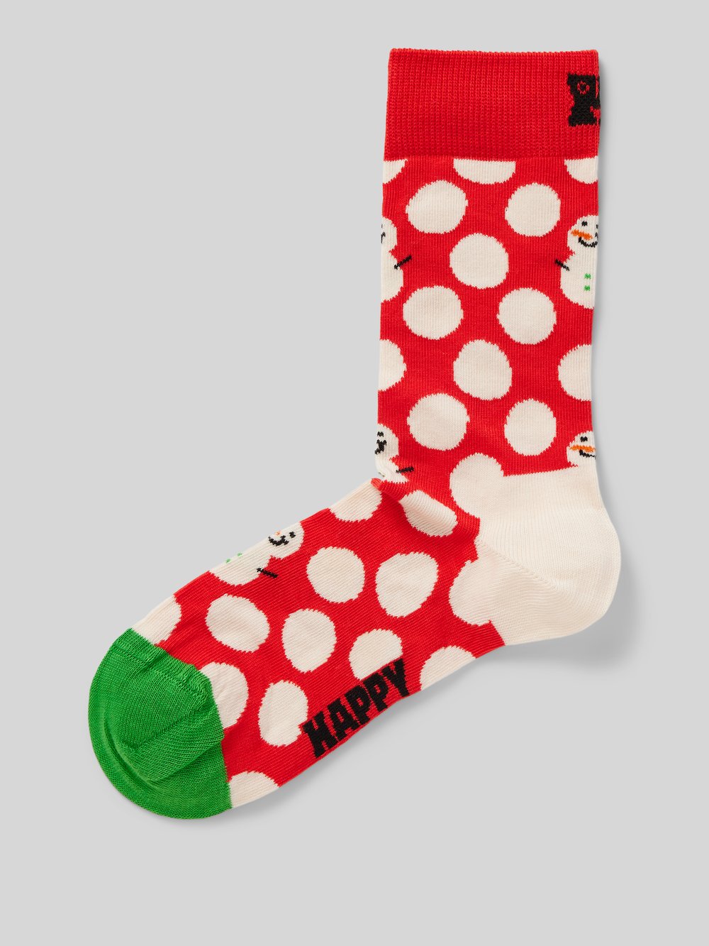 

Носки с узором Happy Socks, светло-красный