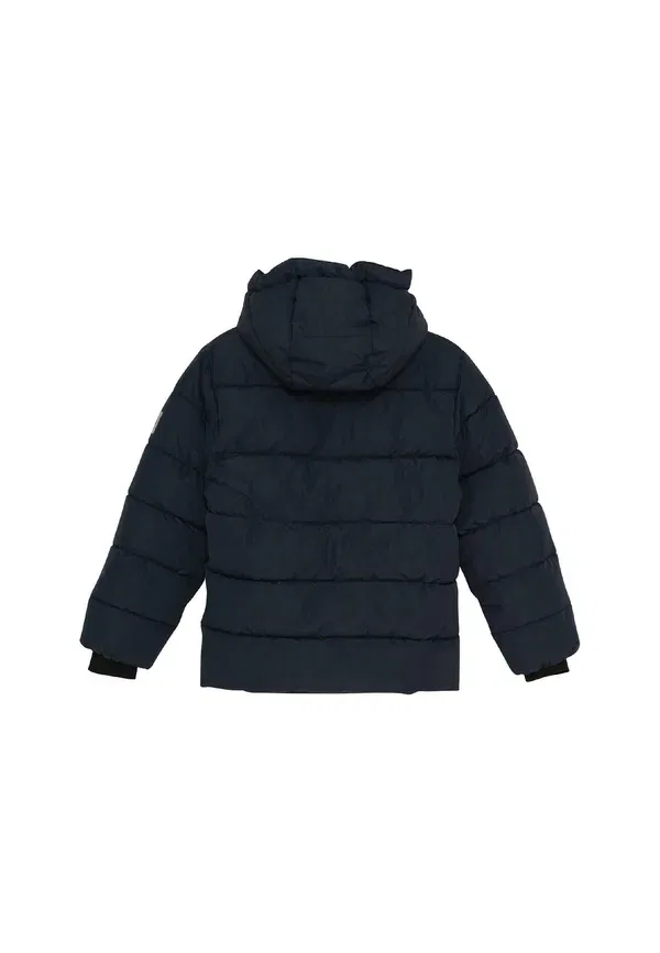 Куртка зимняя стеганая Cofleece Color Kids, полное затмение — фото 2