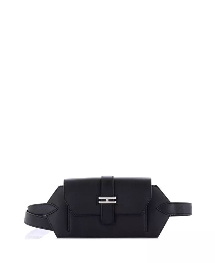 

Поясная сумка Elan Pocket 24 Swift Pre-Owned HERMÉS, черный