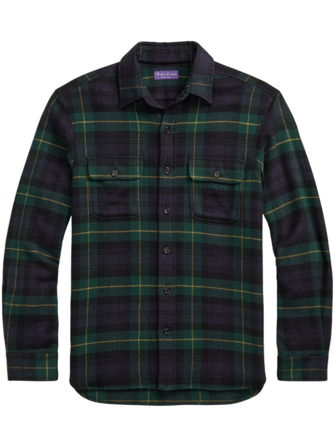 

Ralph Lauren Purple Label рубашка в клетку, синий