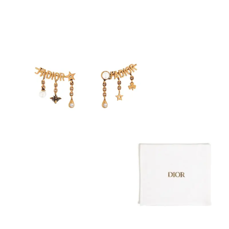 

Серьги-гвоздики Metal DIOR, золото