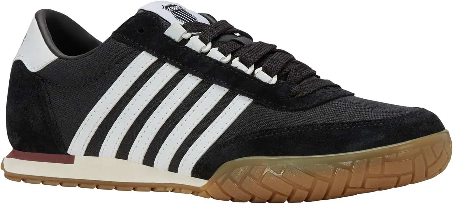 Мужские кроссовки K-Swiss Vintage Trainer T, черно-белый — фото 2