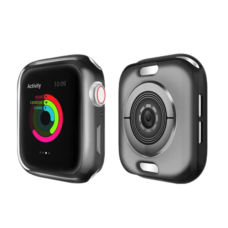 

CHENSONG Часы Protective Case Apple TPU Case Material Apple Watch8/iwatch7/6, Versatile Black
