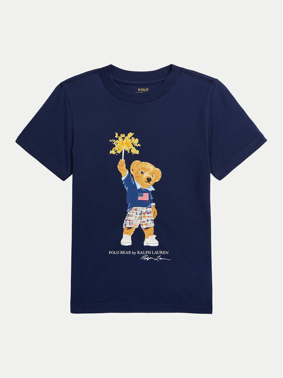 

Футболка стандартного кроя Polo Ralph Lauren, синий