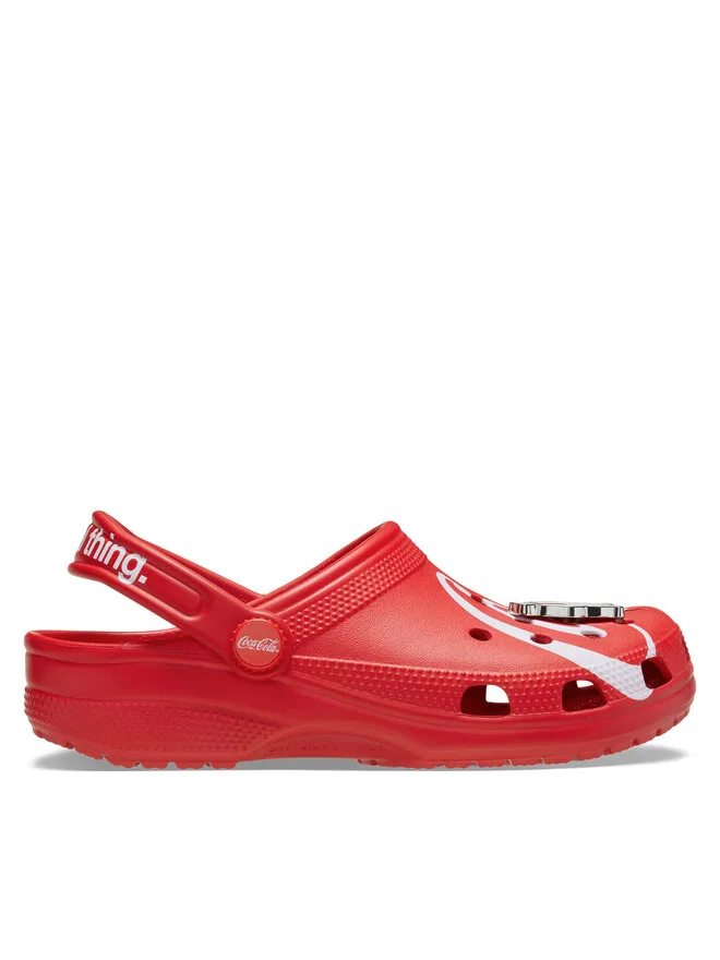 Crocs Классические сабо Мюли Coca-Cola 212129, красные