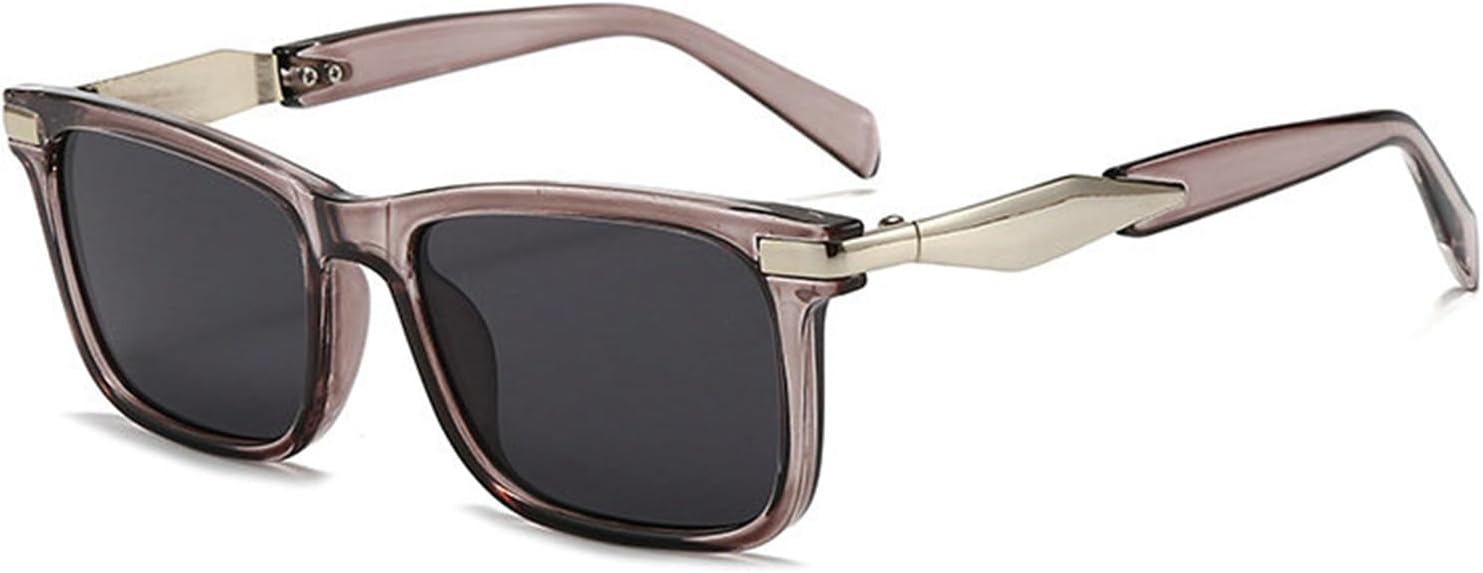 

Солнцезащитные очки Willochra в винтажном квадратном металлическом исполнении для женщин и мужчин, классические солнцезащитные очки, популярные женские оттенки, модные солнцезащитные очки с градиентным переходом цвета, C5