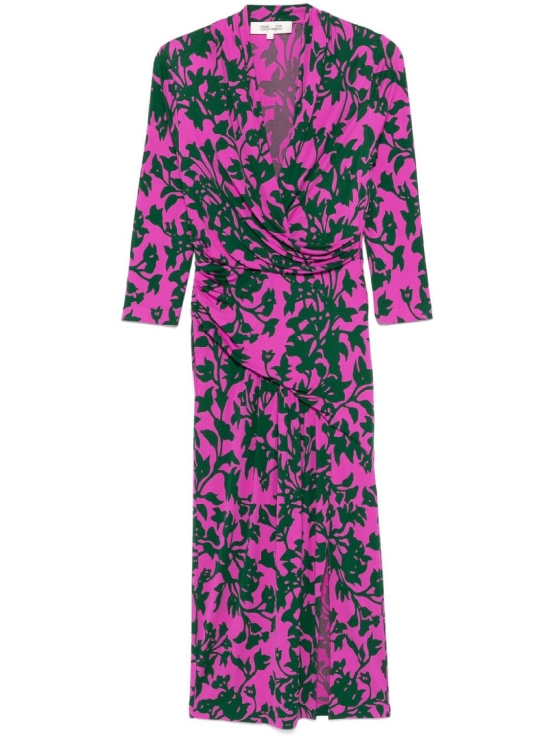 

Платье миди Таш DVF Diane von Furstenberg, фиолетовый