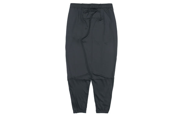 Брюки running training zipper quick dry sports pants black Nike, черный — фото 2