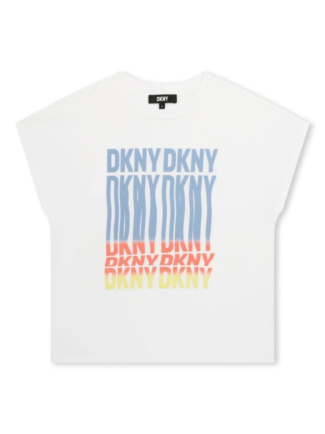 

DKNY футболка с логотипом, белый