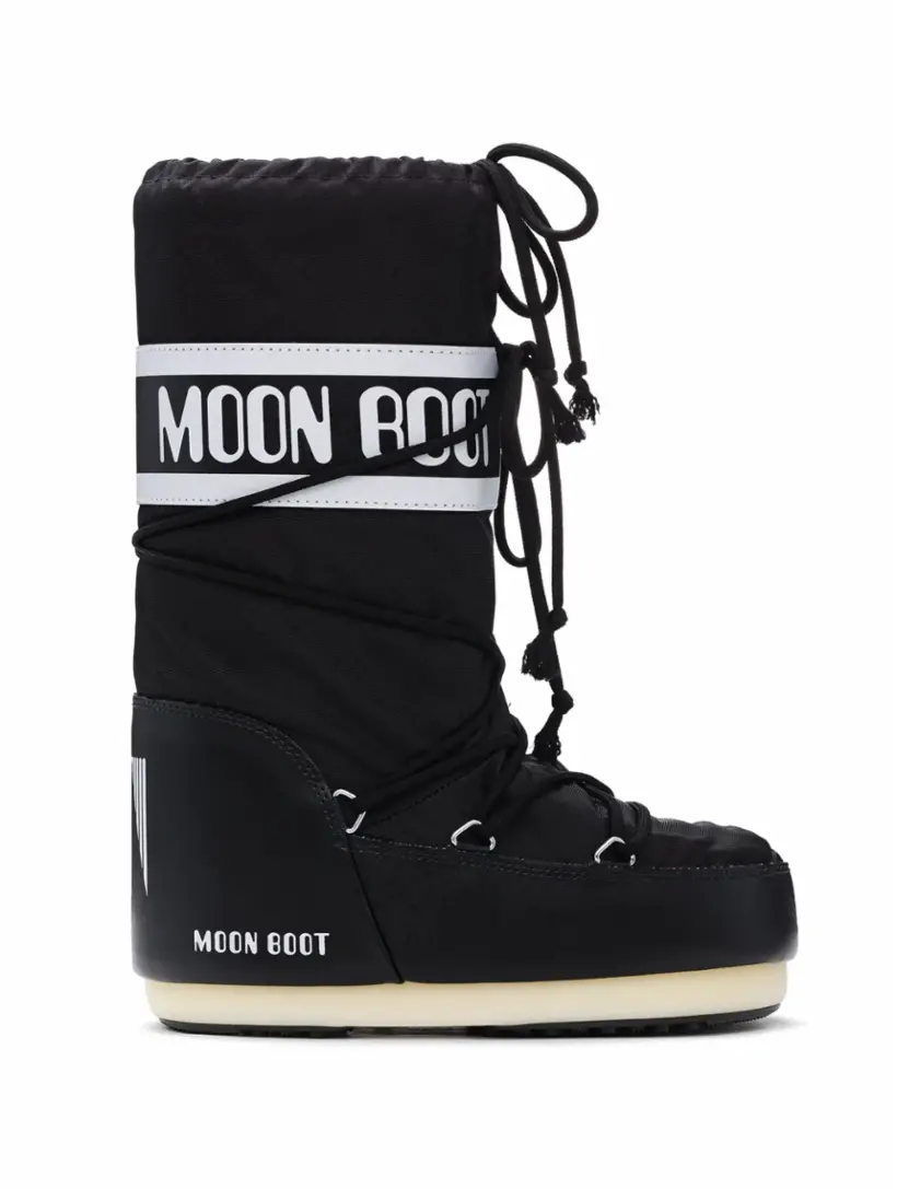 

Сапоги луноходы с логотипом Moon Boot, черный