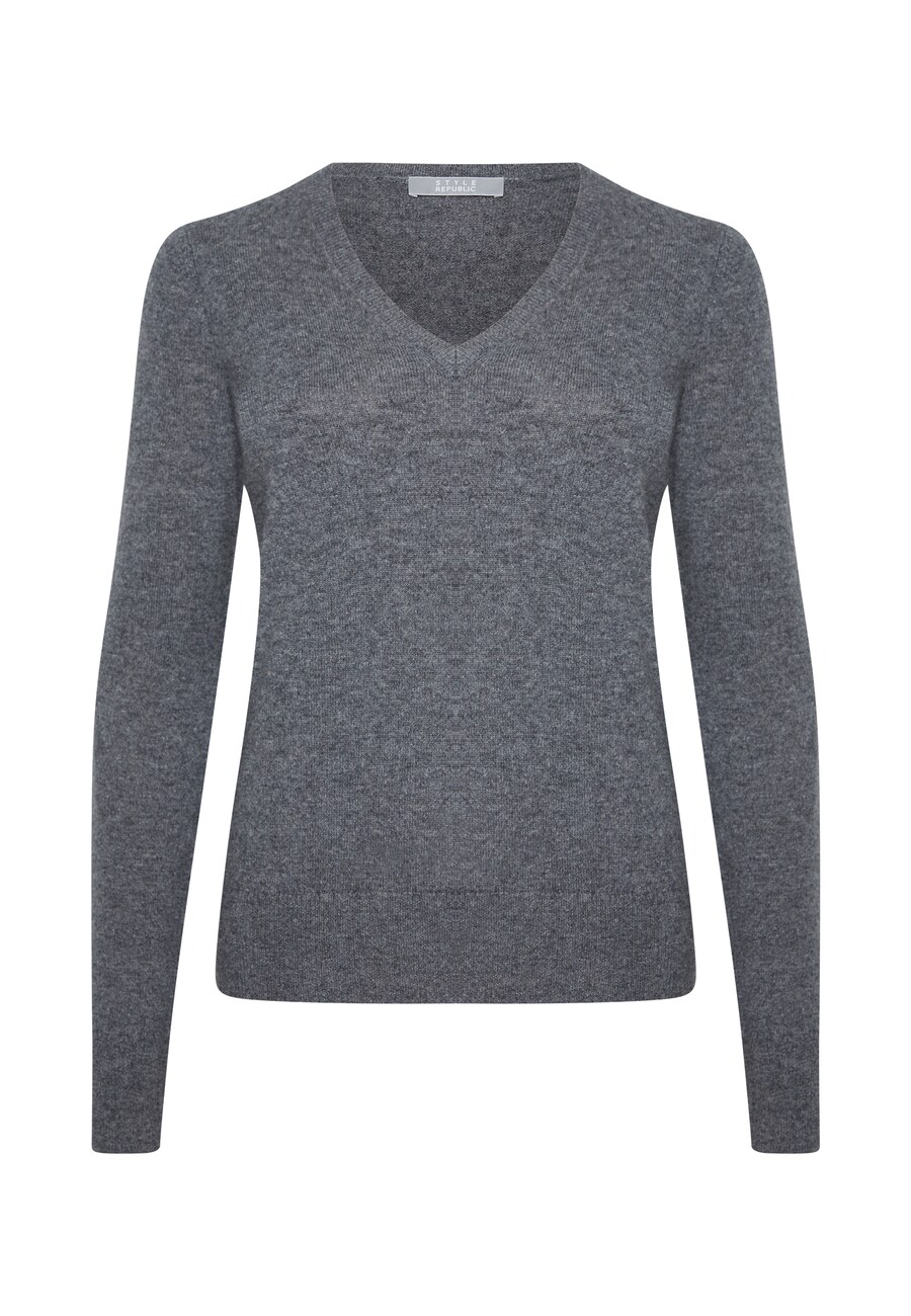 

Тонкий вязаный свитер Style Republic Sweater, темно-серый