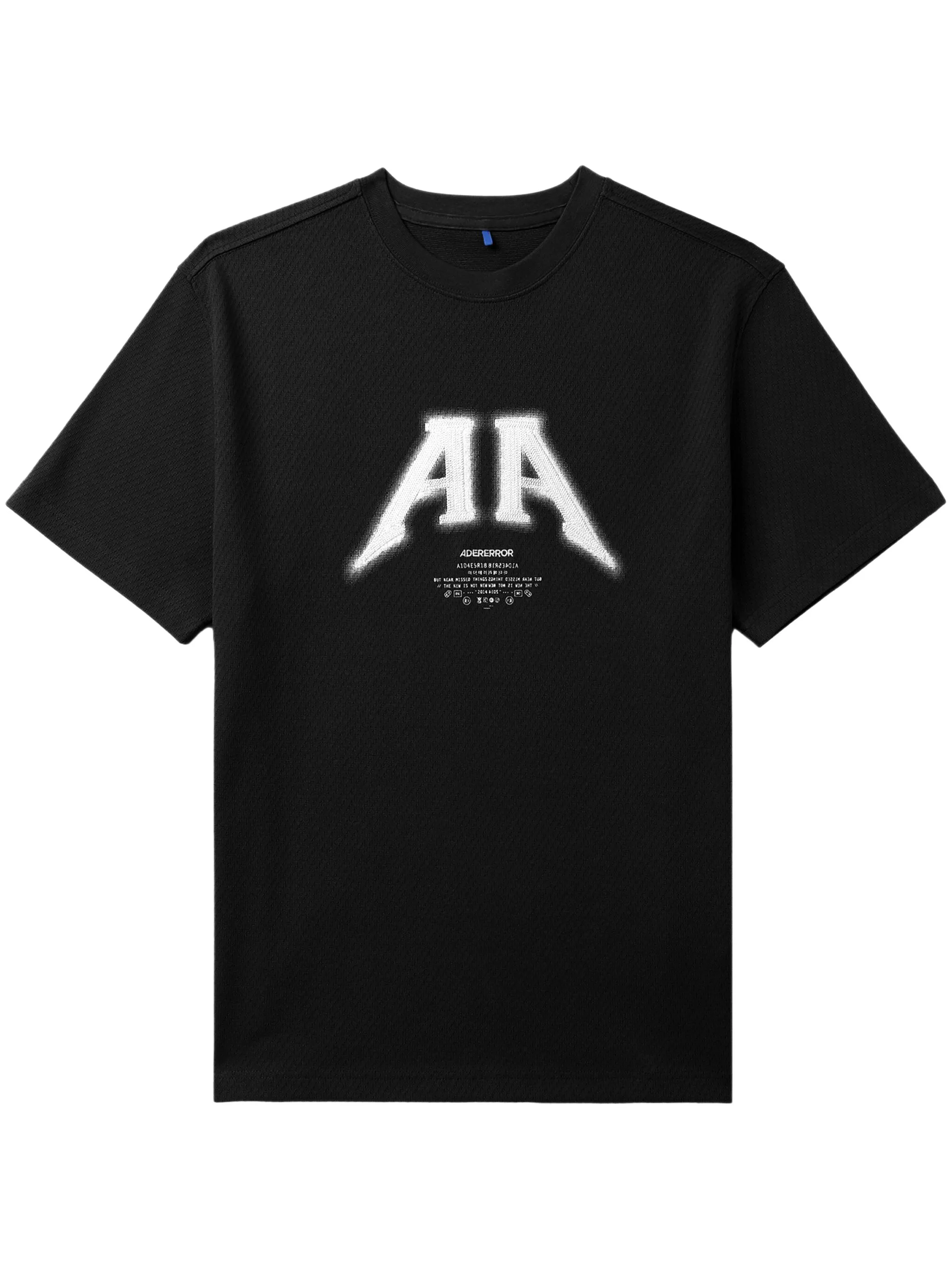 

Футболка с логотипом Ader Error, черный