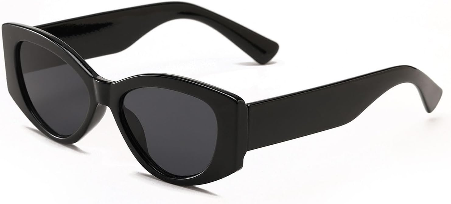 

Женские солнцезащитные очки «кошачий глаз» в стиле ретро, ​​овальной формы, с защитой от УФ-излучения UV400, подходят для защиты от солнца, путешествий и создания стильных образов Aiulolam, B