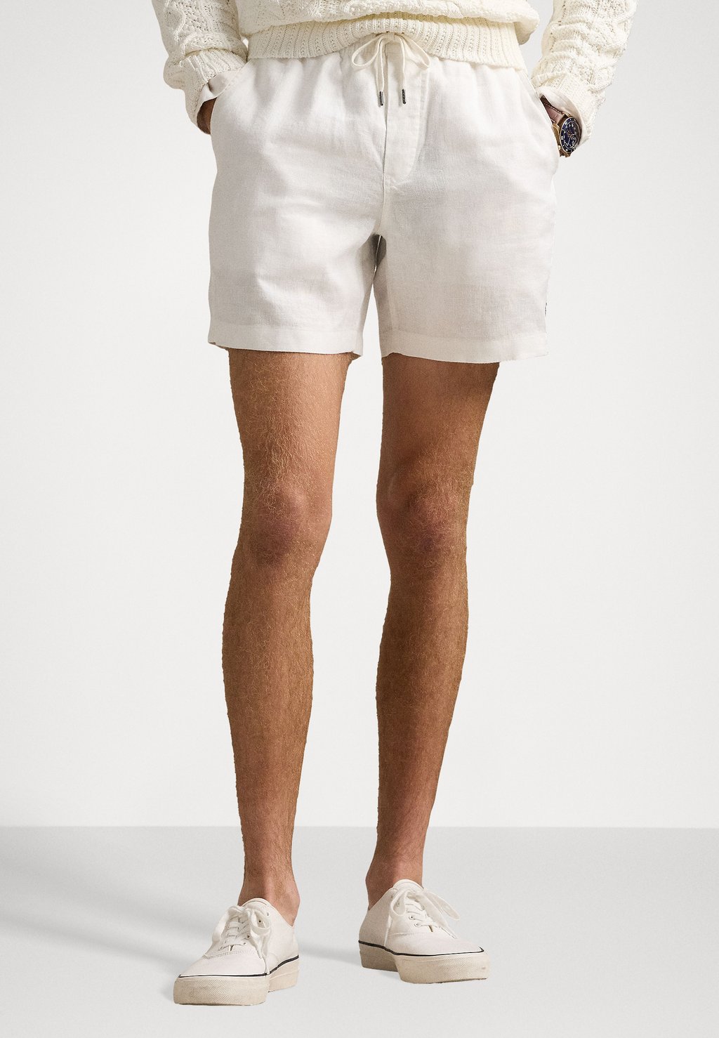 

Шорты POLO PREPSTER LINEN SHORT Polo Ralph Lauren, белый