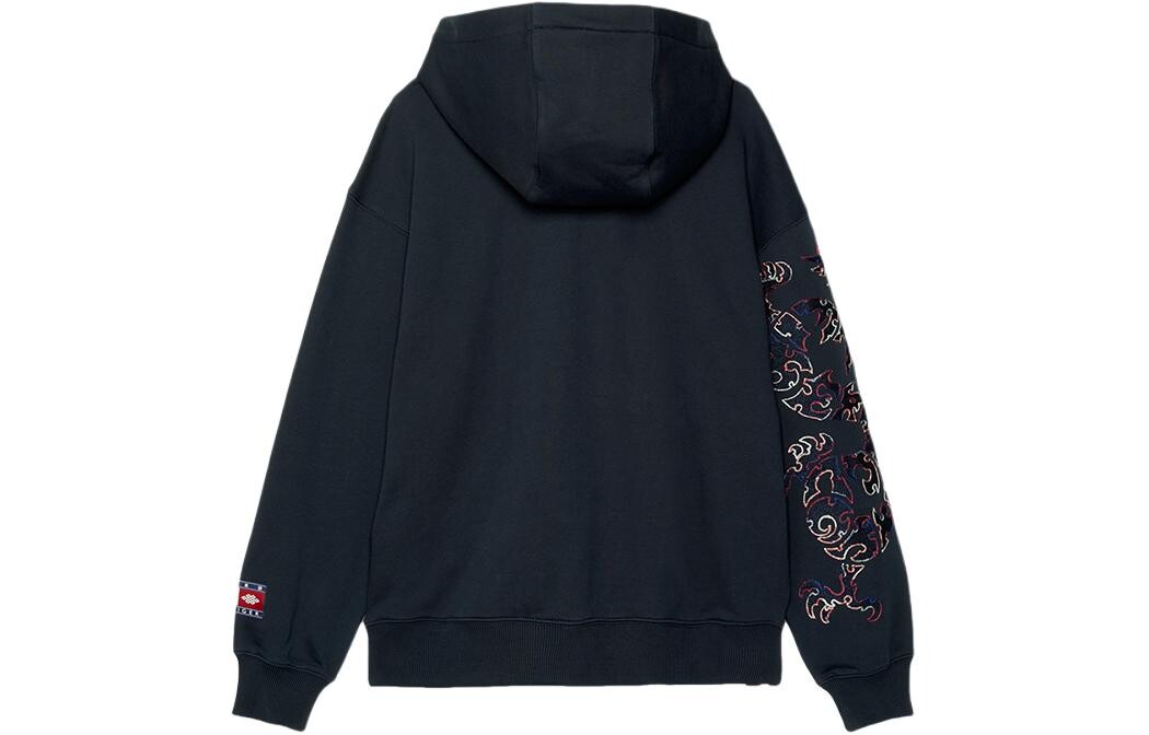 Совместная модель Clot X CLOT, толстовка унисекс, темно-синяя Tommy Hilfiger, темно-синий — фото 2