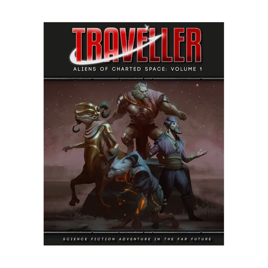 

Aliens of Charted Space Vol. 1, Traveller (Mongoose 2nd Edition) - Core & Assorted, твердый переплет