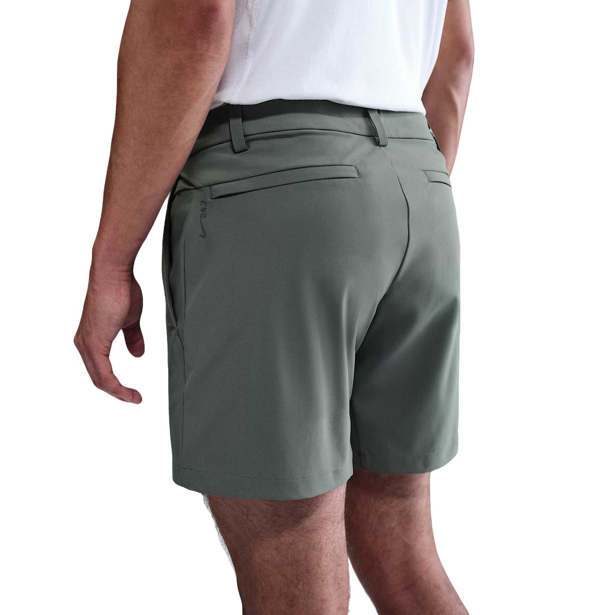 Мужские шорты casual dri fit темно-серые Nike, темно-серый — фото 2