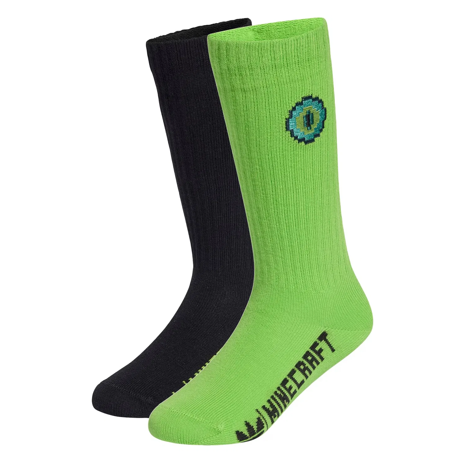 Носки Adidas Originals Adidas x Minecraft в цветах Apple и Black