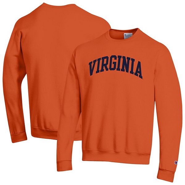 

Мужской оранжевый свитшот virginia cavaliers basic arch fleece Champion