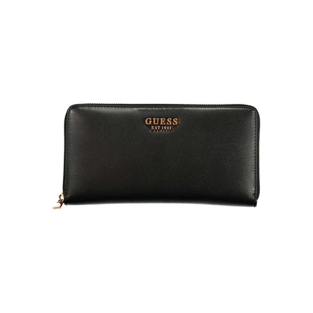 

Шикарный черный кошелек с тремя отделениями Guess Shoes