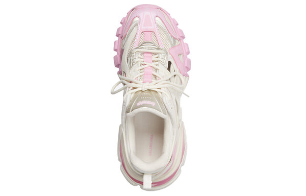 Кроссовки track 2.0 sneakers 'white pink' Balenciaga, розовый — фото 3