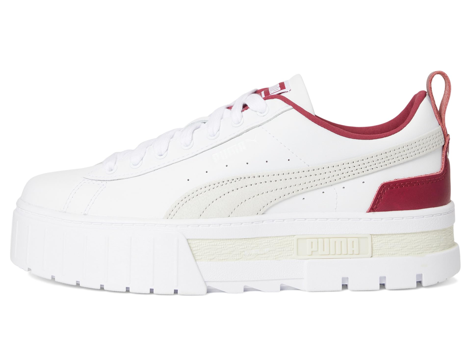 Кроссовки PUMA Mayze Sneakers, цвет Puma White/Port — фото 4