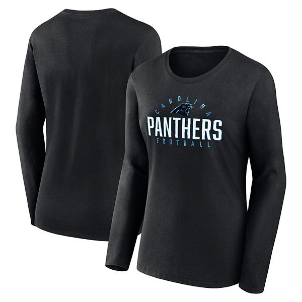 

Женская футболка с длинным рукавом Fanatics Branded Carolina Panthers Plus Size Foiled Play Unbranded