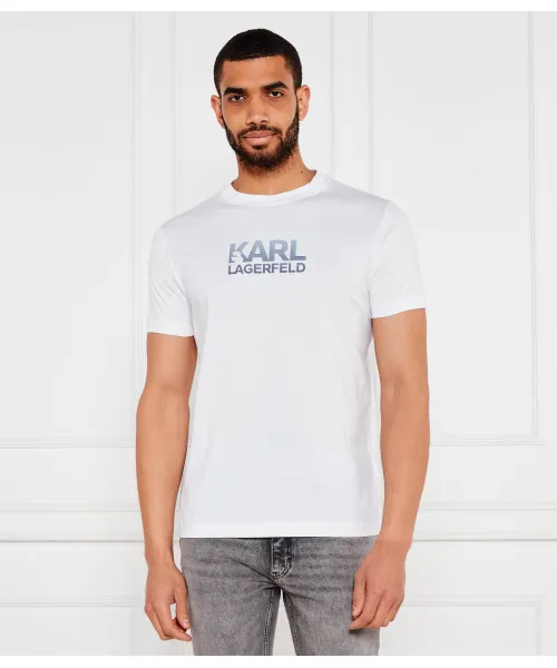 

Футболка Regular fit Karl Lagerfeld, белый